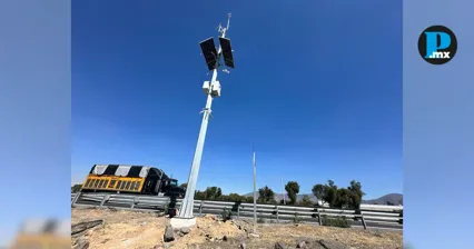 Instalan c&aacute;maras en la autopista M&eacute;xico-Puebla para combatir robo a transporte