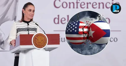  Sheinbaum descart&oacute; que el apoyo humanitario a Cuba represente un conflicto con Estados Unidos