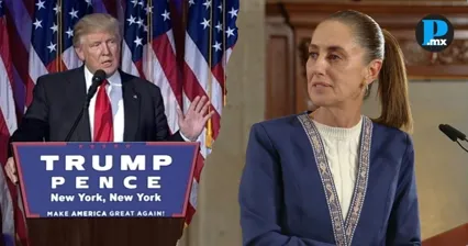 Claudia Sheinbaum Pardo rechaz&oacute; las declaraciones del presidente de Estados Unidos