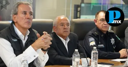 Refuerzan seguridad en Puebla con coordinaci&oacute;n entre los tres niveles de gobierno