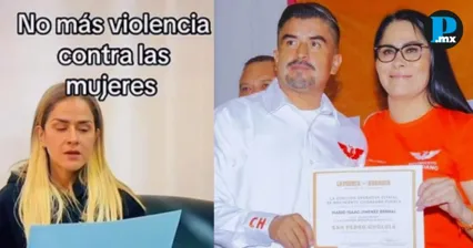 Hermana de l&iacute;der de MC en San Pedro Cholula lo se&ntilde;ala por violencia