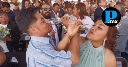 "Cholula le dice s&iacute; al amor": 80 parejas formalizan su uni&oacute;n en bodas comunitarias