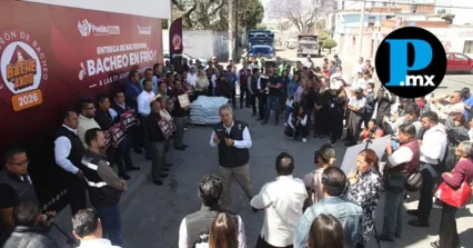 Invierte Ayuntamiento de Puebla 10 mdp en bacheo para las juntas auxiliares