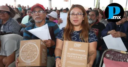 Entregan m&aacute;s de 7 mil despensas en Agua Santa para fortalecer la seguridad alimentaria