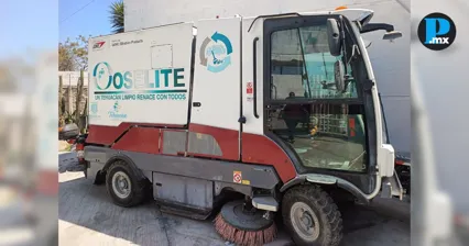 Refuerzan limpieza en Tehuac&aacute;n con nuevas barredoras