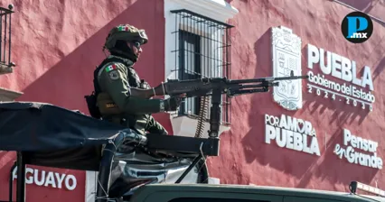  Elementos del Ej&eacute;rcito Mexicano, Guardia Nacional y Polic&iacute;a Estatal resguardaron las inmediaciones de Casa Aguayo
