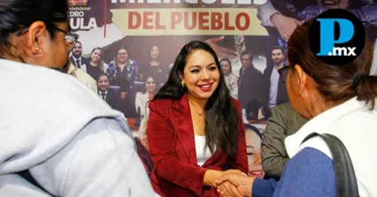 Encabeza Tonantzin Fern&aacute;ndez "Mi&eacute;rcoles del Pueblo" y entrega apoyos del DIF en Cholula