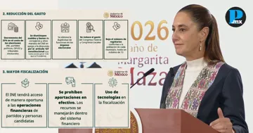 La presidenta Claudia Sheinbaum present&oacute; su reforma electoral