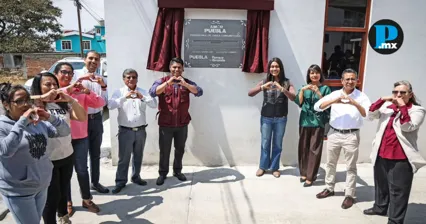 Cuautlancingo entrega obra en Capilla Guadalupe de San Lorenzo Almecatla