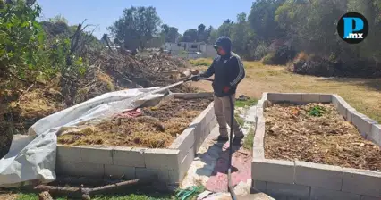 Ayuntamiento de Puebla impulsa lombricomposta en Parque Laguna de Chapulco