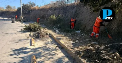 Rehabilitan 12 kil&oacute;metros de vialidad en el Bulevar Carmelitas