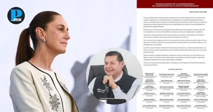 Armenta y 23 gobernadores respaldan reforma electoral de Sheinbaum