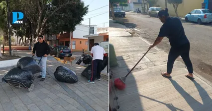 Miles participan en megajornada de limpieza en Tehuac&aacute;n