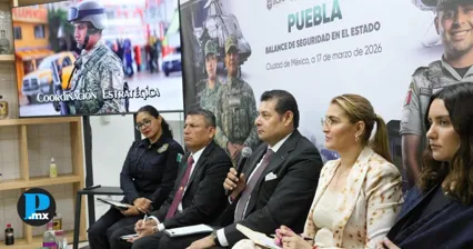 Puebla logra baja en 21 delitos y refuerza estrategia de seguridad
