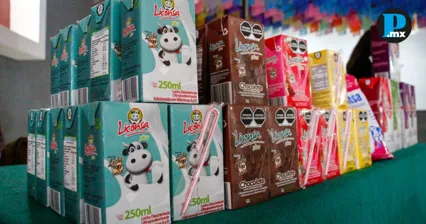 Crece padr&oacute;n de leche del bienestar en San Pedro Cholula