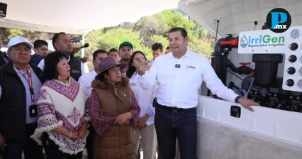 Puebla impulsa riego tecnificado para transformar el campo