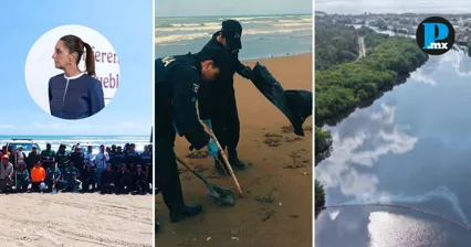 &iquest;Qu&eacute; se sabe del derrame en el Golfo? Sheinbaum alista investigaci&oacute;n especial