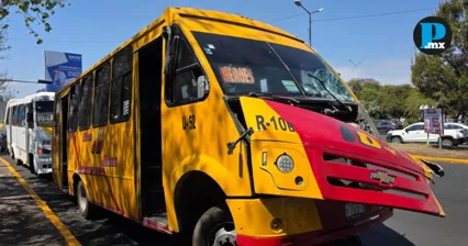 SMT Puebla procede contra ruta 10B por accidente de tr&aacute;nsito