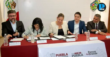 CDH y Bienestar Puebla firman acuerdo para atenci&oacute;n ciudadana