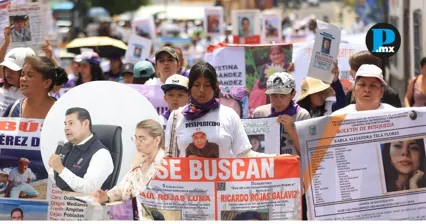 Colectivos y autoridades revisaron avances en la b&uacute;squeda de personas desaparecidas en Puebla.