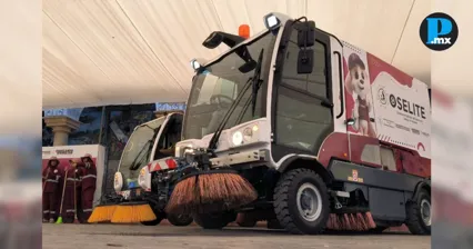 Avanza limpieza en Tehuac&aacute;n con dos nuevas barredoras
