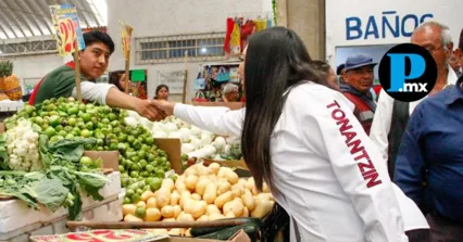 El Gobierno de San Pedro Cholula supervis&oacute; las labores de limpieza y desazolve para dignificar el comercio local en Santiago Mixquitla.