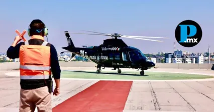 El gobernador Alejandro Armenta supervis&oacute; desde el aire los dispositivos de seguridad instalados en los principales accesos carreteros y centros tur&iacute;sticos de la entidad.