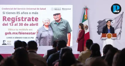 Sheinbaum crea Servicio Universal de Salud; registro inicia pr&oacute;xima semana