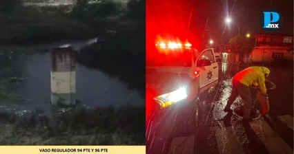 Autoridades activan Operativo Acuario por lluvias en la capital poblana