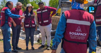 SOSAPACH refuerza acciones de limpieza en Santiago Mixquitla