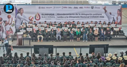 Cuautlancingo abandera a atletas rumbo a Olimpiada Nacional Conade 2026