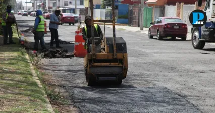 Pepe Chedraui supervisa bacheo en vialidades de Puebla capital