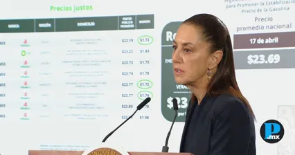 Sheinbaum endurece vigilancia por alza del di&eacute;sel; SAT har&aacute; revisiones