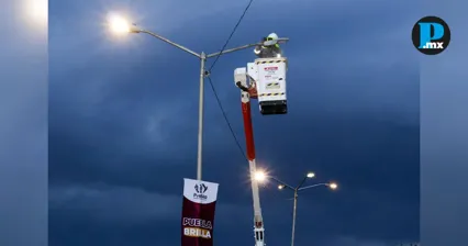 Puebla ilumina Barrio del Alto con tecnolog&iacute;a led y 141 luminarias nuevas