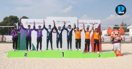 Puebla vibra con finales de voleibol de playa y define campeones