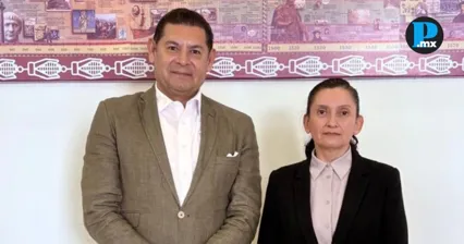 A seis meses del proceso electoral, Armenta dialoga con titular del INE Puebla