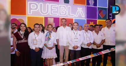 Puebla se promueve en el Tianguis Tur&iacute;stico M&eacute;xico 2026