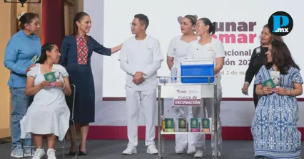 Semana Nacional de Vacunaci&oacute;n se extiende en M&eacute;xico hasta mayo