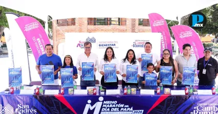 San Andr&eacute;s Cholula anuncia el Medio Marat&oacute;n del D&iacute;a del Pap&aacute; 2026