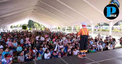 Reciben 6 mil ni&ntilde;os festejo masivo en la Gran Feria de San Andr&eacute;s Cholula