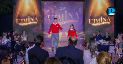 MariElise Budib encabez&oacute; la pasarela con causa LUMINA para consolidar una escuela inclusiva en Puebla.