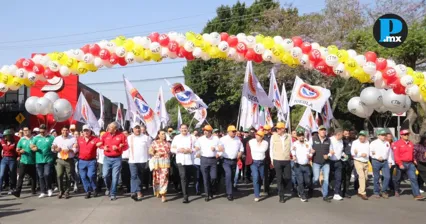 Puebla reafirma derechos laborales en marcha del D&iacute;a del Trabajo