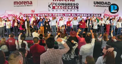 Morena sesiona sin Rocha Moya en su Congreso Nacional