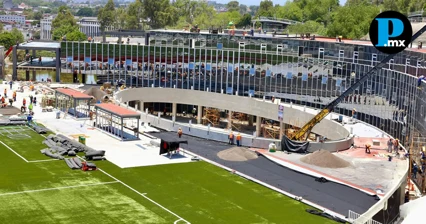 Universidad del Deporte registra 93% de avance en Puebla