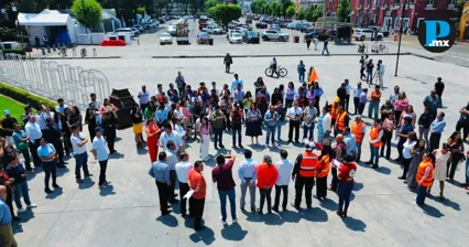 Simulacro nacional activa protocolos en San Pedro Cholula