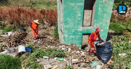 Ayuntamiento de Puebla interviene vaso regulador ante temporada de lluvias