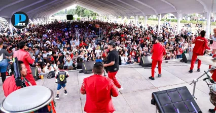 Festejo del D&iacute;a de las Madres re&uacute;ne a 10 mil en San Andr&eacute;s Cholula