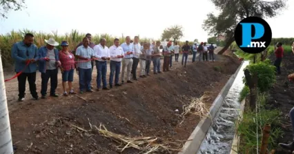 Modernizan red hidr&aacute;ulica en la Mixteca para optimizar el riego de ca&ntilde;averales