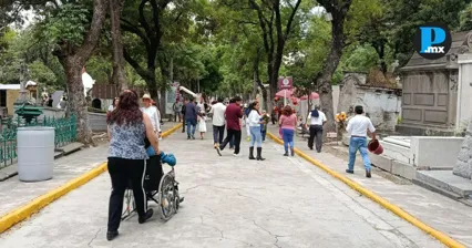 Puebla registra m&aacute;s de 38 mil visitas al Pante&oacute;n Municipal durante el 10 de mayo