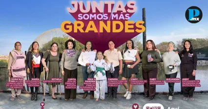 Campa&ntilde;a &ldquo;Juntas somos m&aacute;s grandes&rdquo; llega a Puebla capital